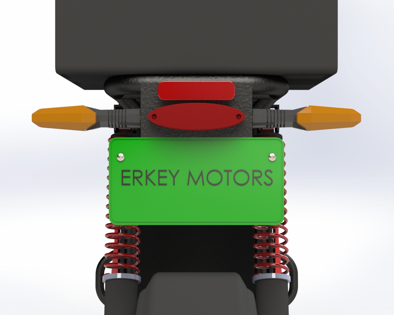 Rear LED indicators